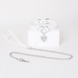 Heart Pendant Leather BDSM Collars