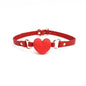 Heart Shaped Silicone BDSM Ball Gags