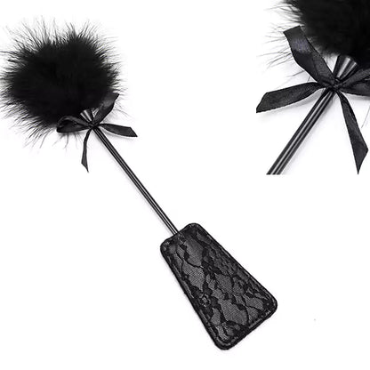 Lace Feather Square Spanking Paddle