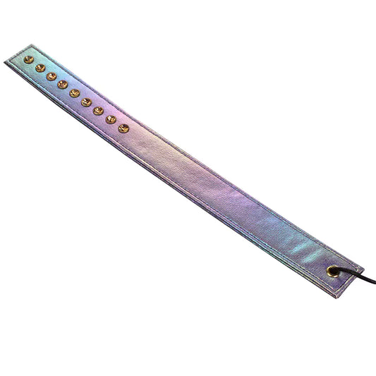 Leather Ruler Spanking Paddle