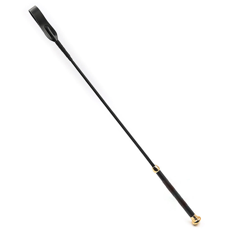 Spanking Paddles Riding Crops with Braided Handle