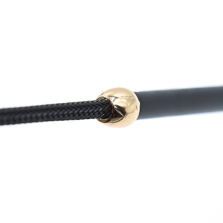 Spanking Paddles Riding Crops with Braided Handle