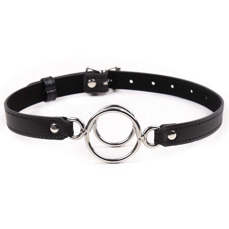 Metal Ring Open Deep Throat BDSM Ball Gags