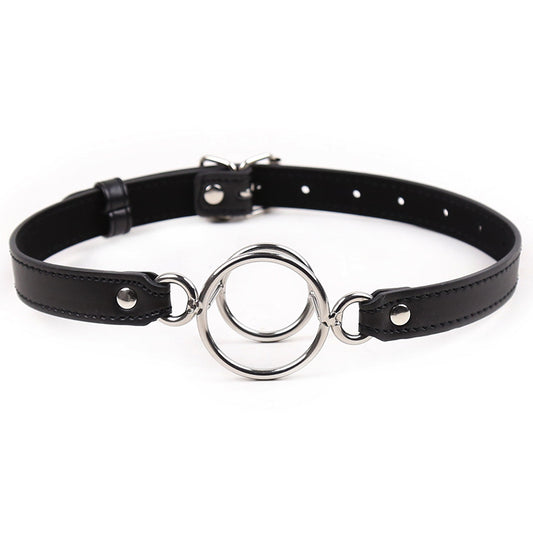 Metal Ring Open Deep Throat BDSM Ball Gags