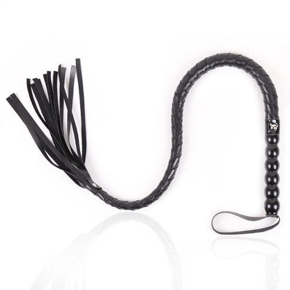 Beaded Handle Woven BDSM Whips