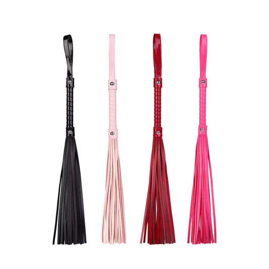 Multicolor Gloss Tassel Flogger