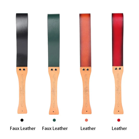 Spanking Paddles with Solid Wood Handle