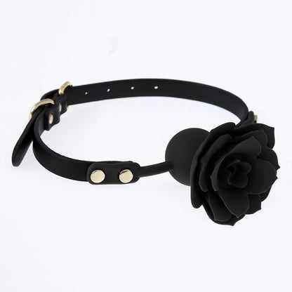Multicolor Rose Shaped BDSM Ball Gags