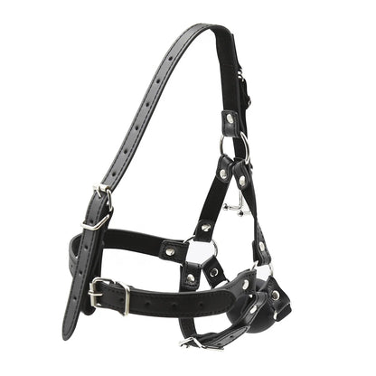 Nose Hook Muzzle with BDSM Ball Gags