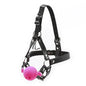 Nose Hook Muzzle with BDSM Ball Gags