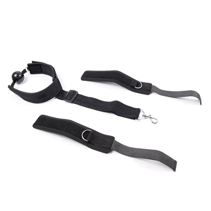 Nylon Rear Bondage Ball Gag