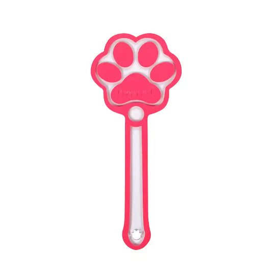 Pink Acrylic Cat Paw Spanking Paddle