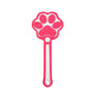 Pink Acrylic Cat Paw Spanking Paddle