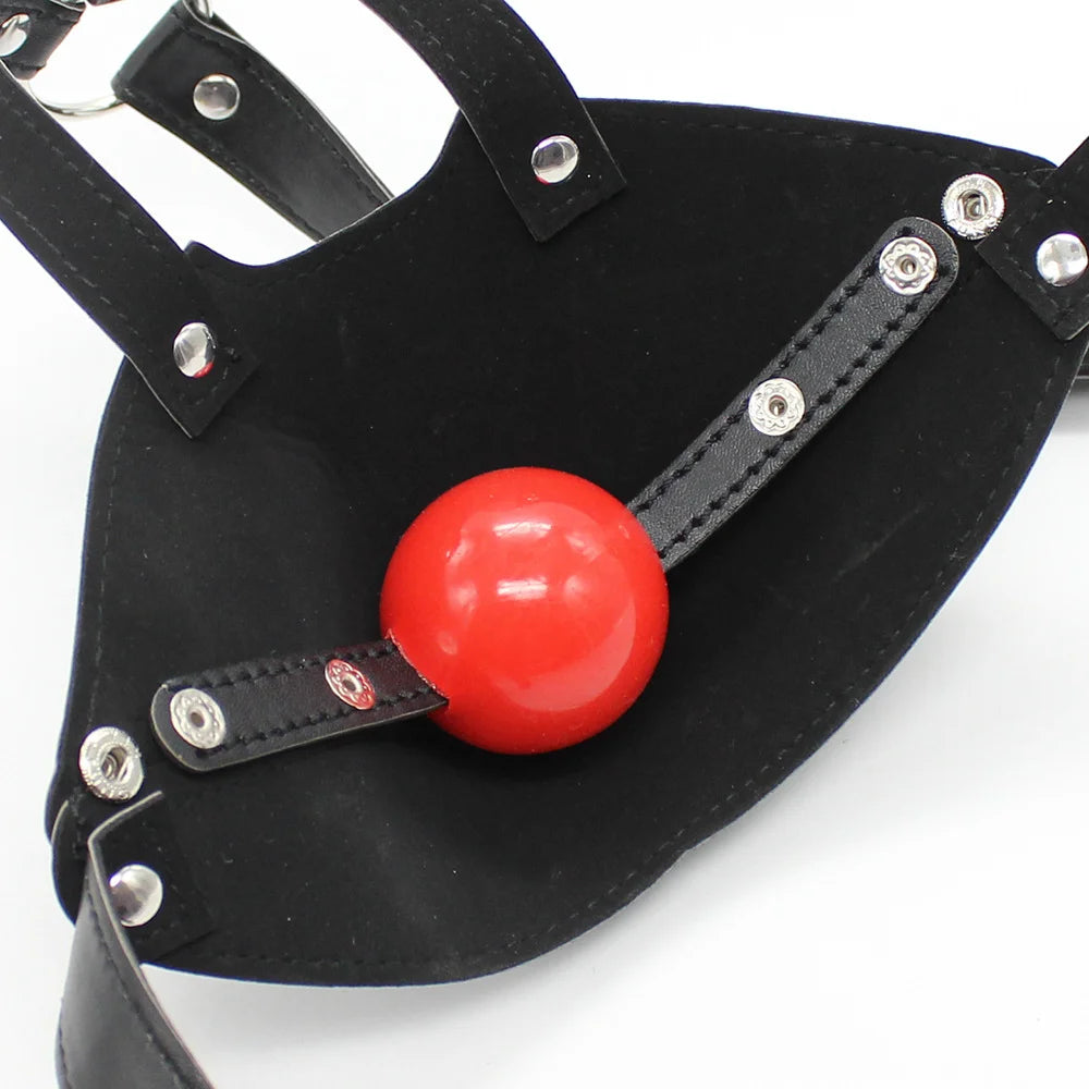 Punk Muzzle with BDSM Ball Gags