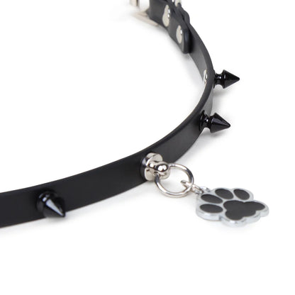Punk Studded Leather BDSM Collars