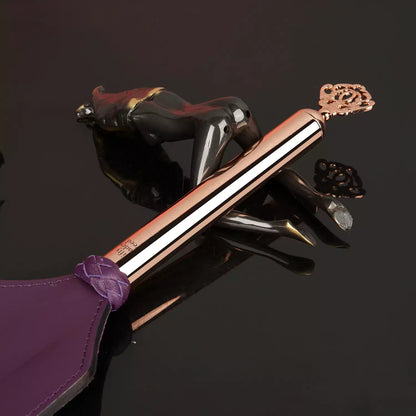 Purple Genuine Leather Hand Spanker