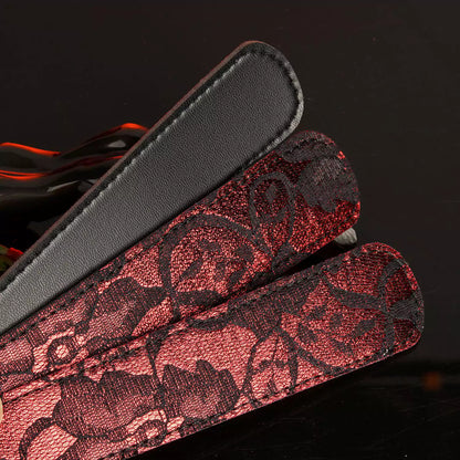 Red Lace Spanking Paddle 