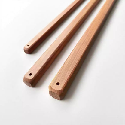 Red Sandalwood Square Discipline Rods