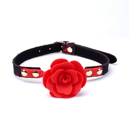 Rose-Lace Ball Gag