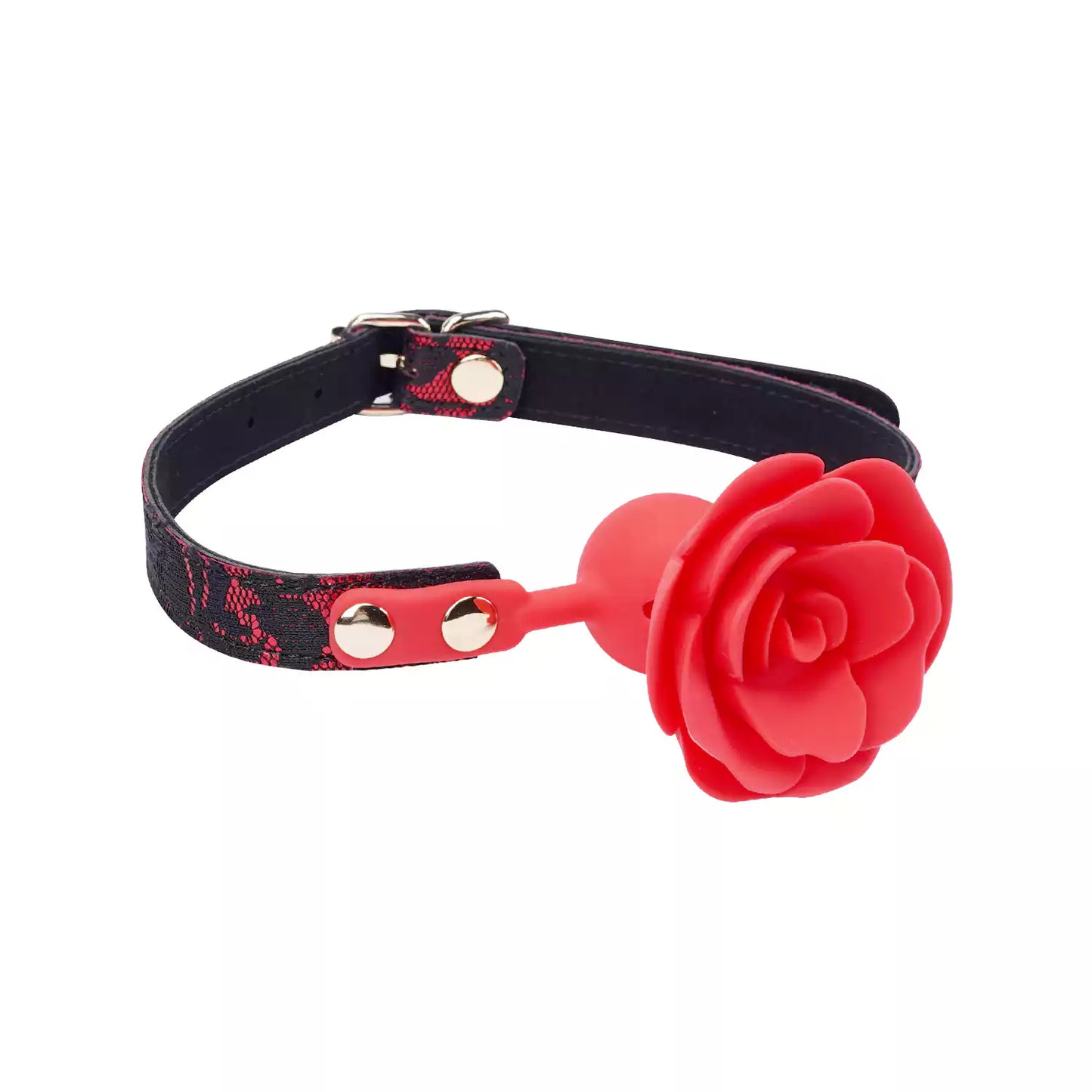 Rose-Lace Ball Gag