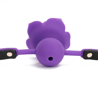 Rose Shaped Modern BDSM Ball Gags