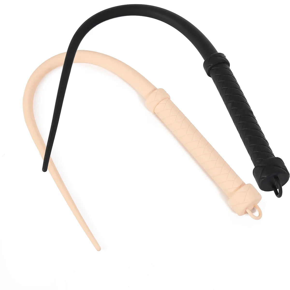 Rubber Woven Texture BDSM Whips
