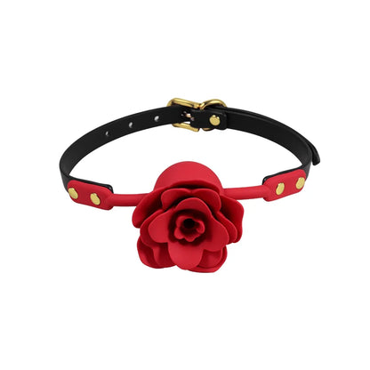 Silicone Rose BDSM Ball Gags