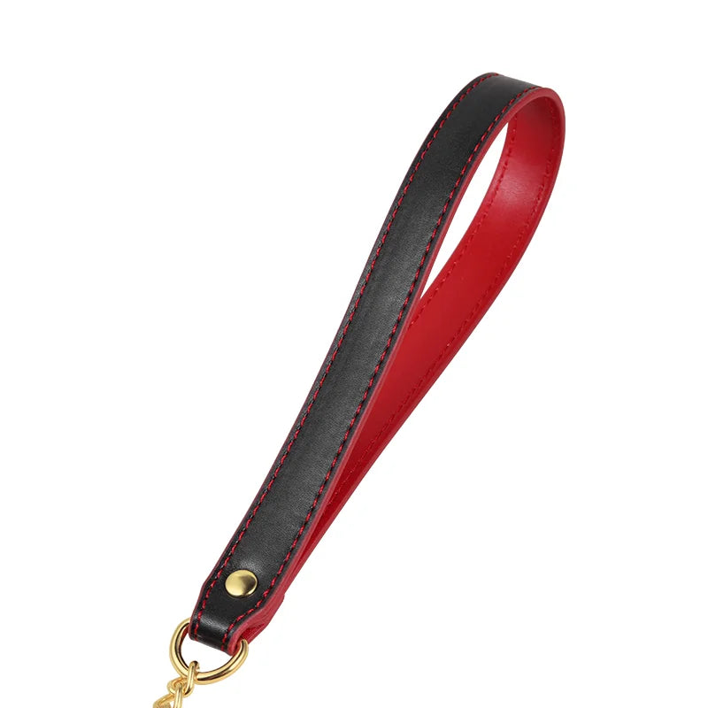 Simple Color Block Leather BDSM Collars