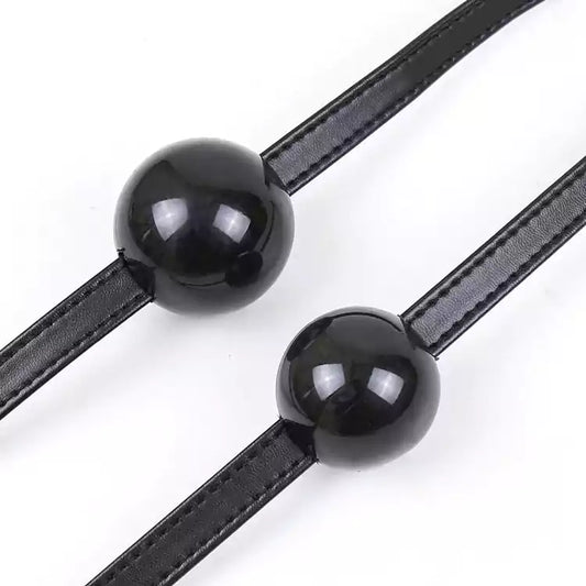 Solid Black Ball Gag