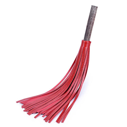 Solid Wood Handle BDSM Floggers