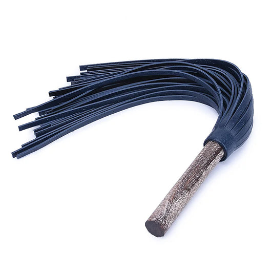 Solid Wood Handle BDSM Floggers