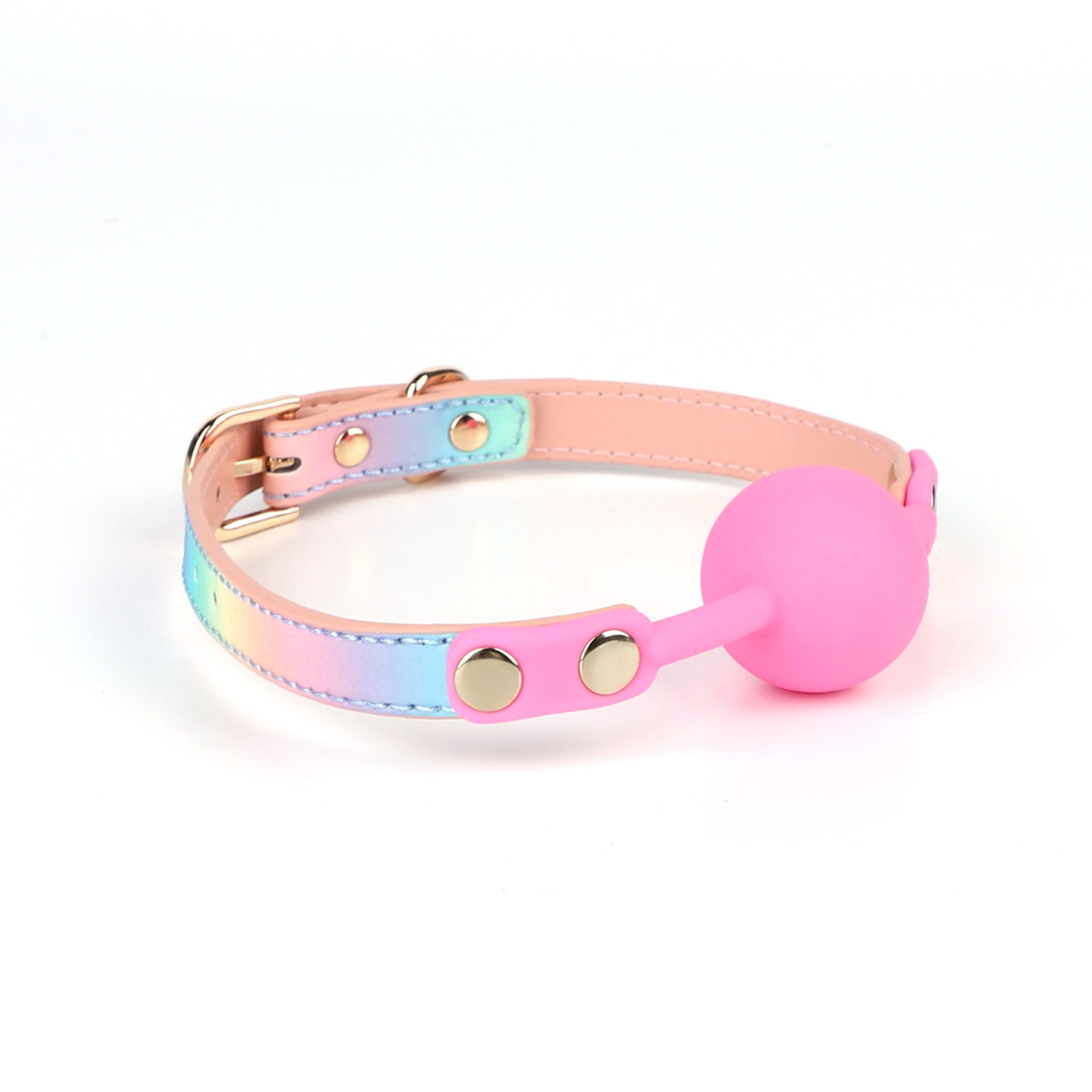 Iridescent Soft BDSM Ball Gags