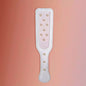 Snake-print Leather Studded Spanking Paddle