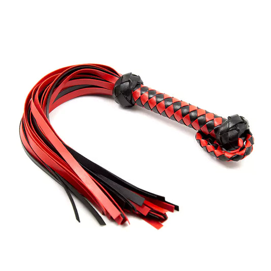 Two-Tone Handwoven Flogger 