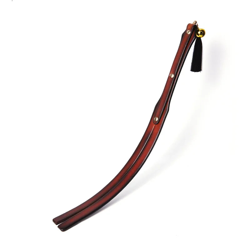 Vintage Aged Leather Classic Spanking Paddles