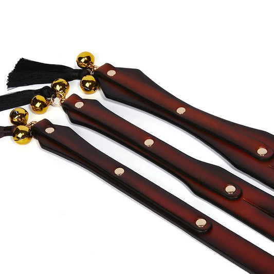 Vintage Aged Leather Classic Spanking Paddles