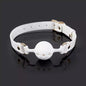 White Silicone Ball Gag