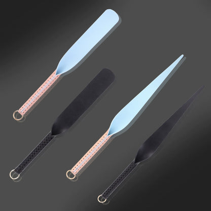 Willow Leaf Leather Spanking Paddle
