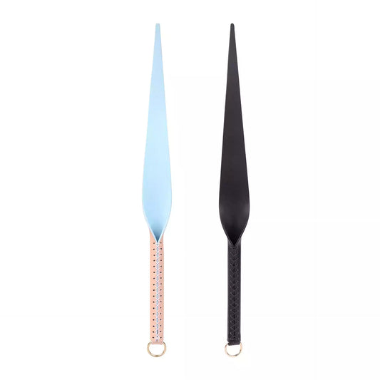 Willow Leaf Leather Spanking Paddle