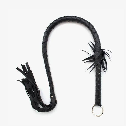 Compact Leather BDSM Whip