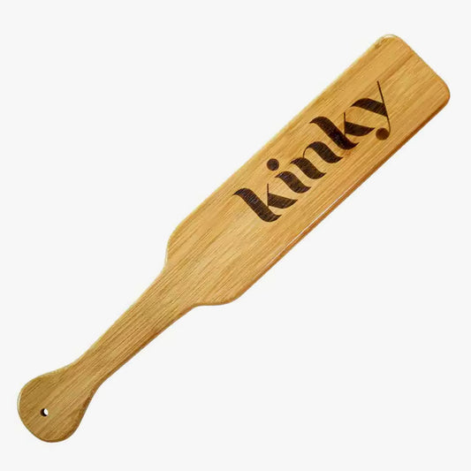 Letter Bamboo Spanking Paddle