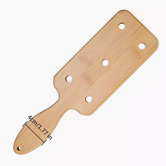 Perforated Bamboo Spanking Paddle