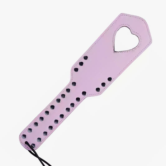 Pink Heart Cutout Spanking Paddle