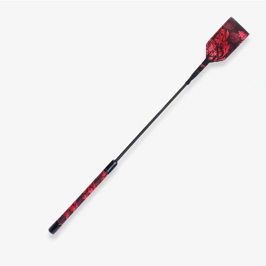 Red Chinese-Style Riding Crop