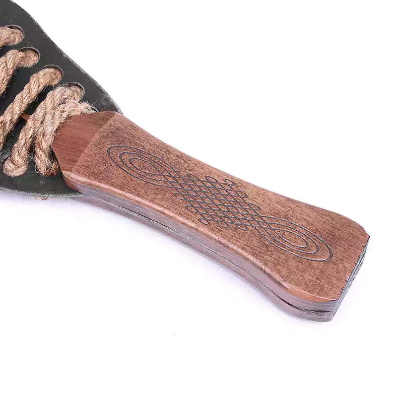 Rope Paddle with Wood Handle