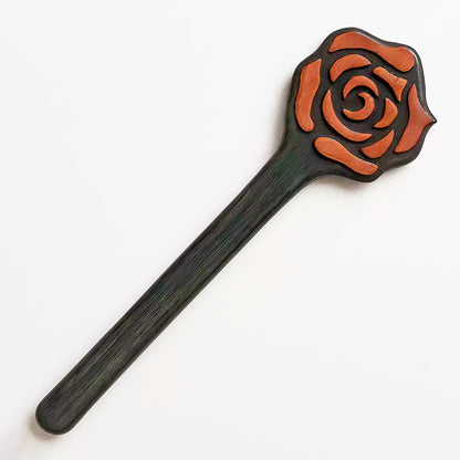 Rose Wood Discipline Ruler Paddle