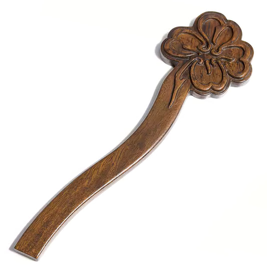Wood Clover Spanking Paddle
